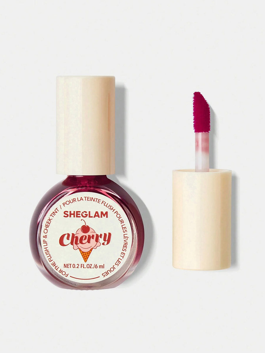 For the flush lip and cheek tint