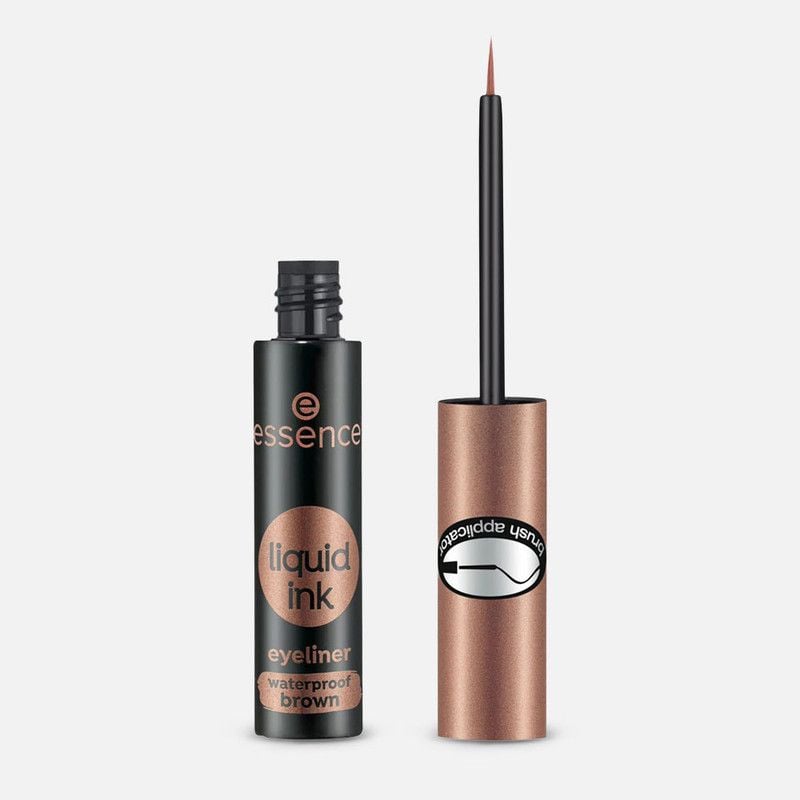 Liquid ink eyeliner waterproof brown