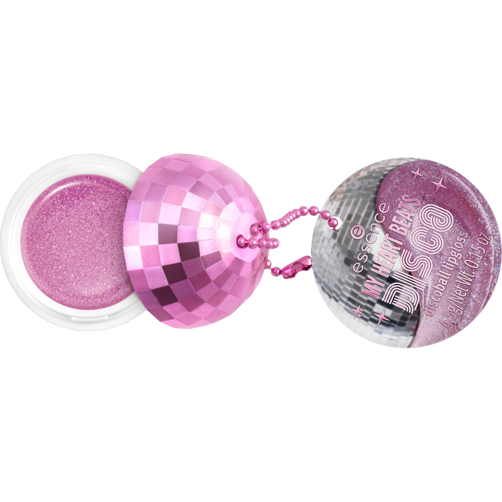 My heart beats discoball lipgloss