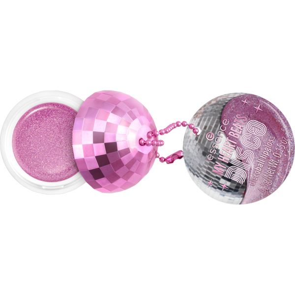 My heart beats discoball lipgloss