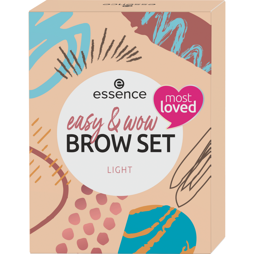 Easy & wow brow set light