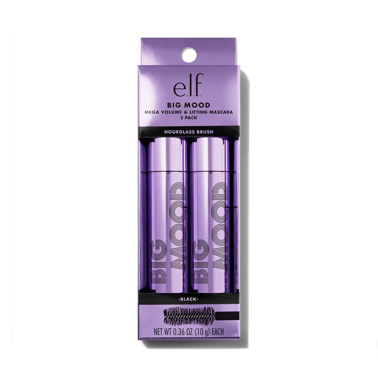 Big Mood Mega volume & Lifting  mascara 2 pack