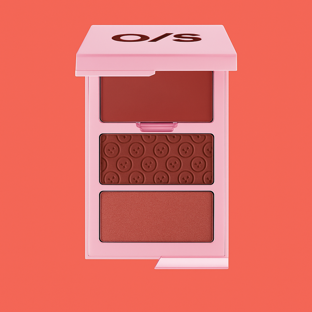 Cheek Clapper 3D Blush Trio Palette – ONE/SIZE (Imported)