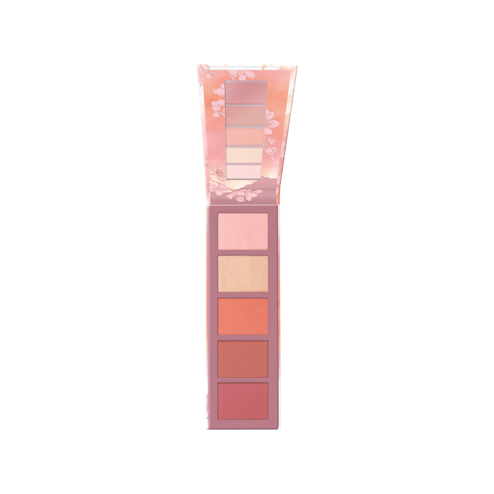 ESS. PEACHY BLOSSOM BLUSH & HIGHLIGHTER PALETTE