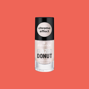 Essence Glazed Donut Transforming Top Coat – Glossy Pearl Nail Finish