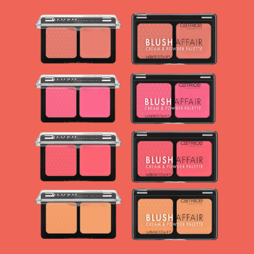 Catrice Blush Affair Cream & Powder Palette – Buildable Soft-Focus Flush