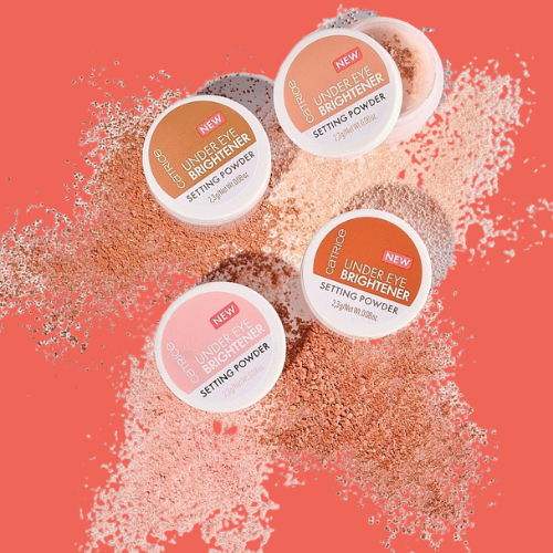 بودرة تثبيت لتفتيح منطقة تحت العين