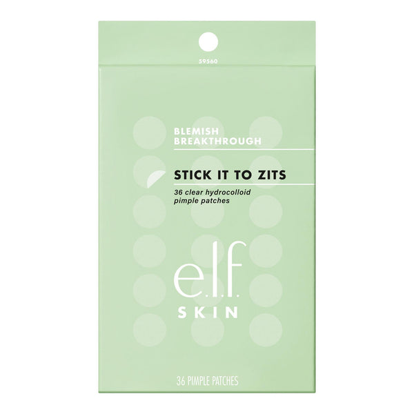 STICK IT TO ZITS 36 clear hydrocolloid pimple patches