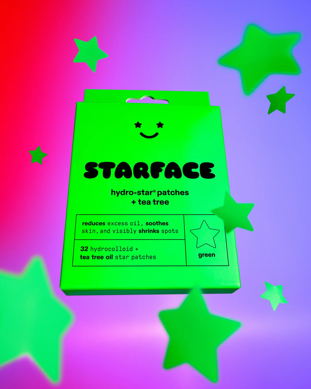 hydro-star + tea tree pimple patches