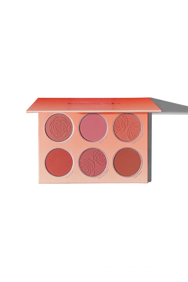 Floral flush blush palette