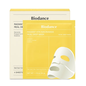 RADIANT VITA NIACINAMIDE REAL DEEP MASK NET WT. 1.19 OZ. (34g)