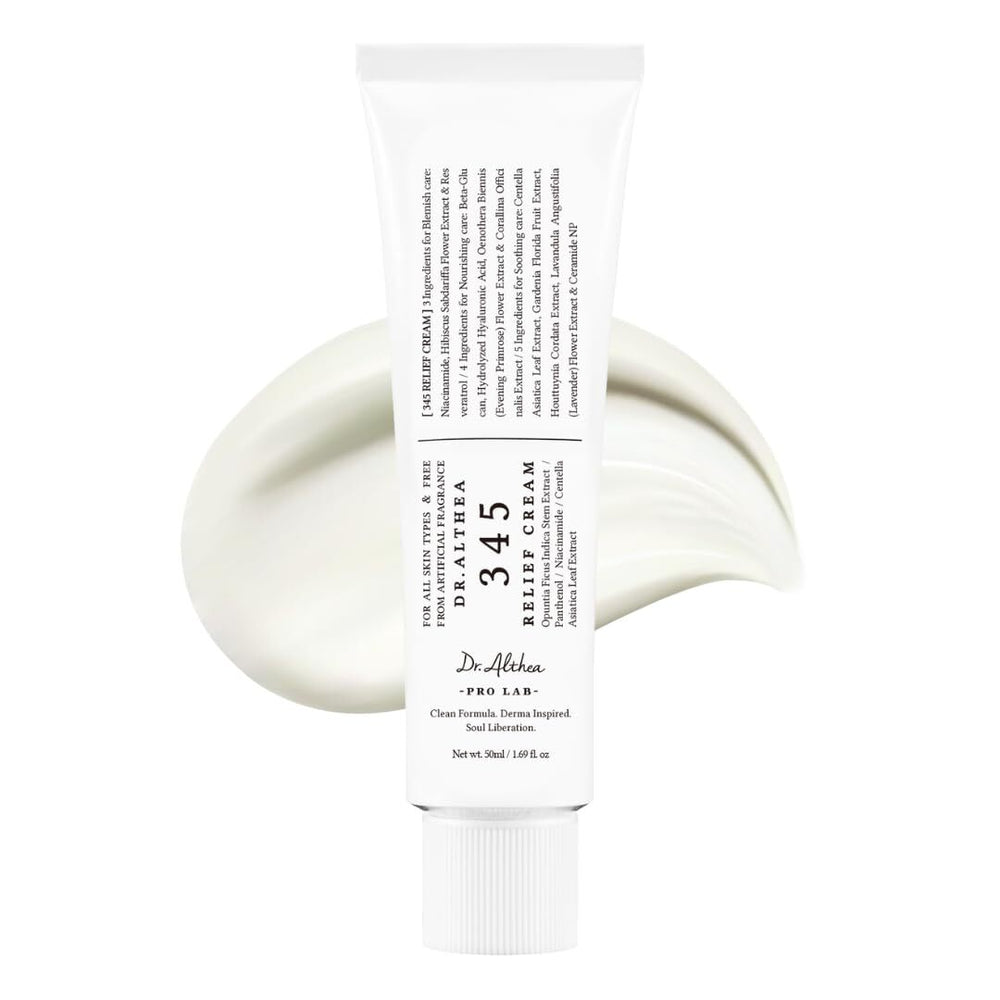 DR. ALTHEA -PRO LAB -   345 RELIEF CREAM Net.wt. 50ml / 1.69 FL.oz.
