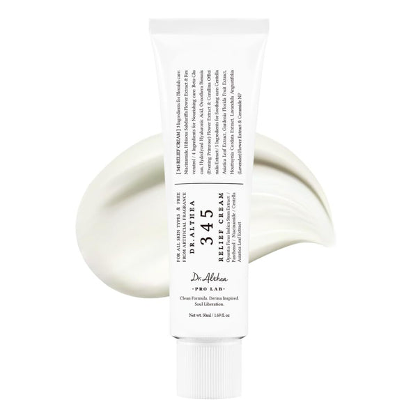 DR. ALTHEA -PRO LAB -   345 RELIEF CREAM Net.wt. 50ml / 1.69 FL.oz.